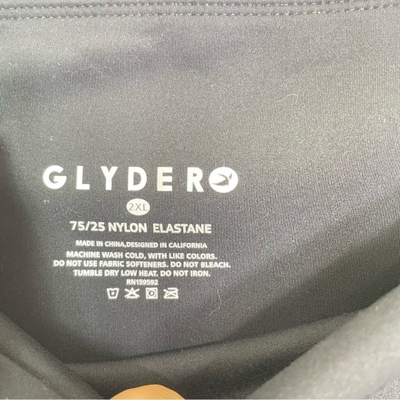 Glyder Black High Waist Pure Legging, 2XL - Picture 3 of 9
